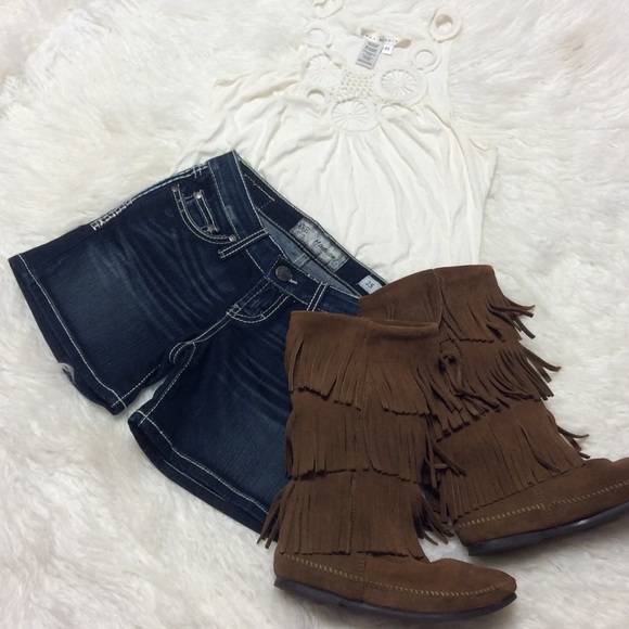 BKE Pants - BKE MADISON DENIM SHORTS